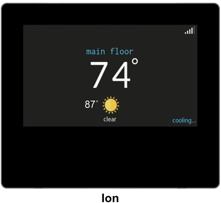 Ion thermostat